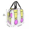Bassoon Reeds Insulated Lunch Bag for Women Kids Portable Food Boxes Thermal Lunch Box Tote
