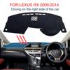 Smabee коврик для приборной панели для LEXUS RX2009-2014 RX270/350/450/300/330, аксессуары, нескользящий коврик для приборной панели, коврик для приборной панели автомобиля, автомобильный