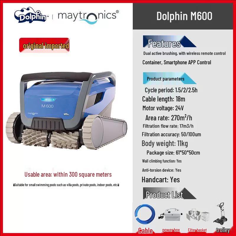 Winny Dolphin M600 Robotic Pool Cleaner