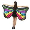 Cosplay Accessory Festival Rave Dress Cloak Butterfly Wings Shawl Butterfly Costume Butterfly Scarf