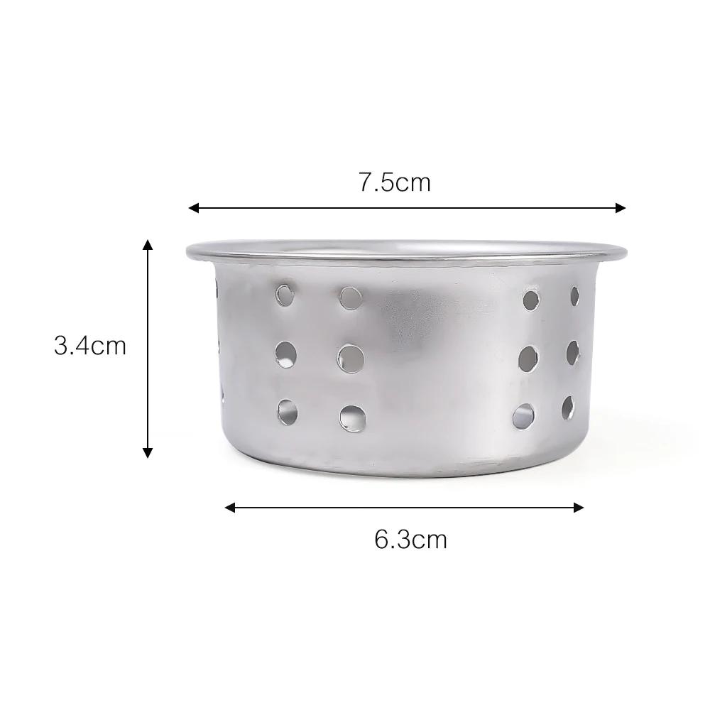 Kitchen Sink Filter Stainless Steel Sink Strainer Mesh Bathroom Floor Drains Catcher Waste Drain Hole Filter Kitchen Accessories