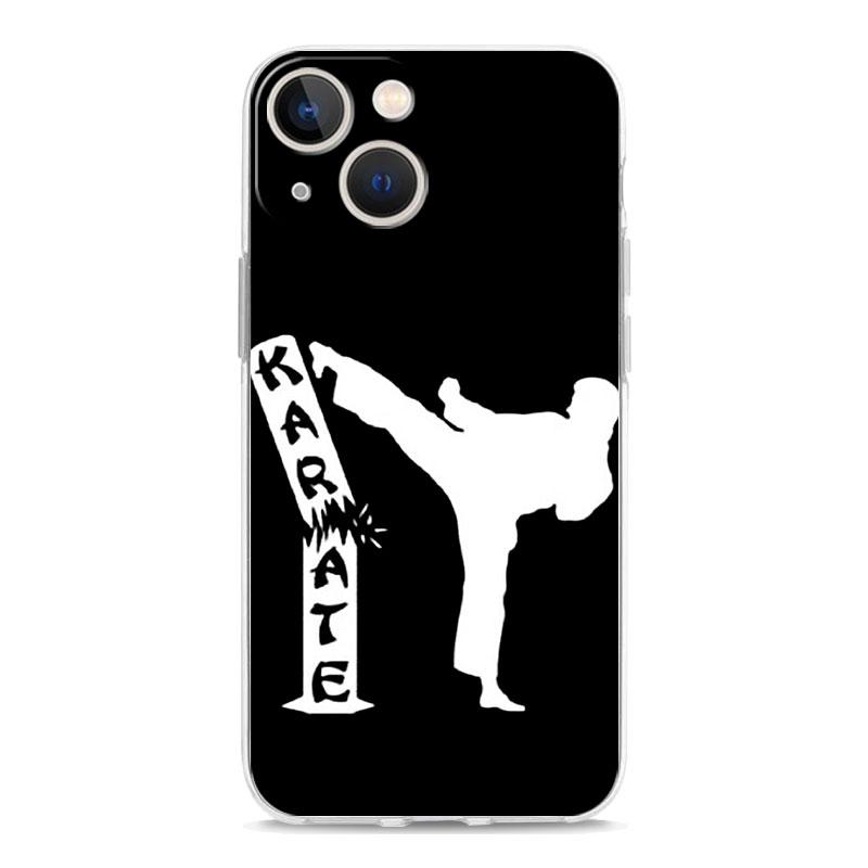 Чехол для телефона iPhone 17 Чехлы iPhone Air 16 15 12 13 14 Pro Max 7 8 Plus 16Pro iPhone11 Прозрачный Мягкий Чехол Дзюдо Тхэквондо