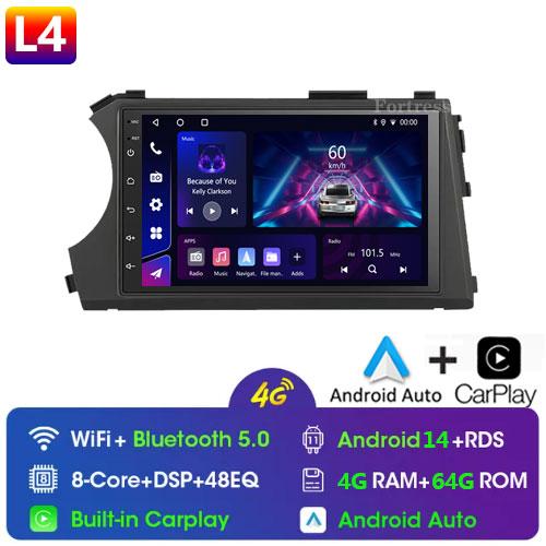 Автомобильное радио Android 12 Carplay GPS 4G для Ssangyong Kyron Actyon 2005 2006 2007 2008 2009 2010-2013 Bluetooth мультимедийный проигрыватель