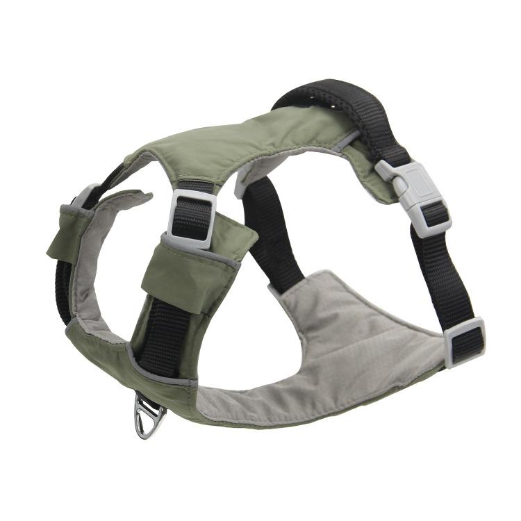 Pet dog chest strap I-shaped reflective dog vest strap can lift and prevent explosion and punch the chest and back of large dogs