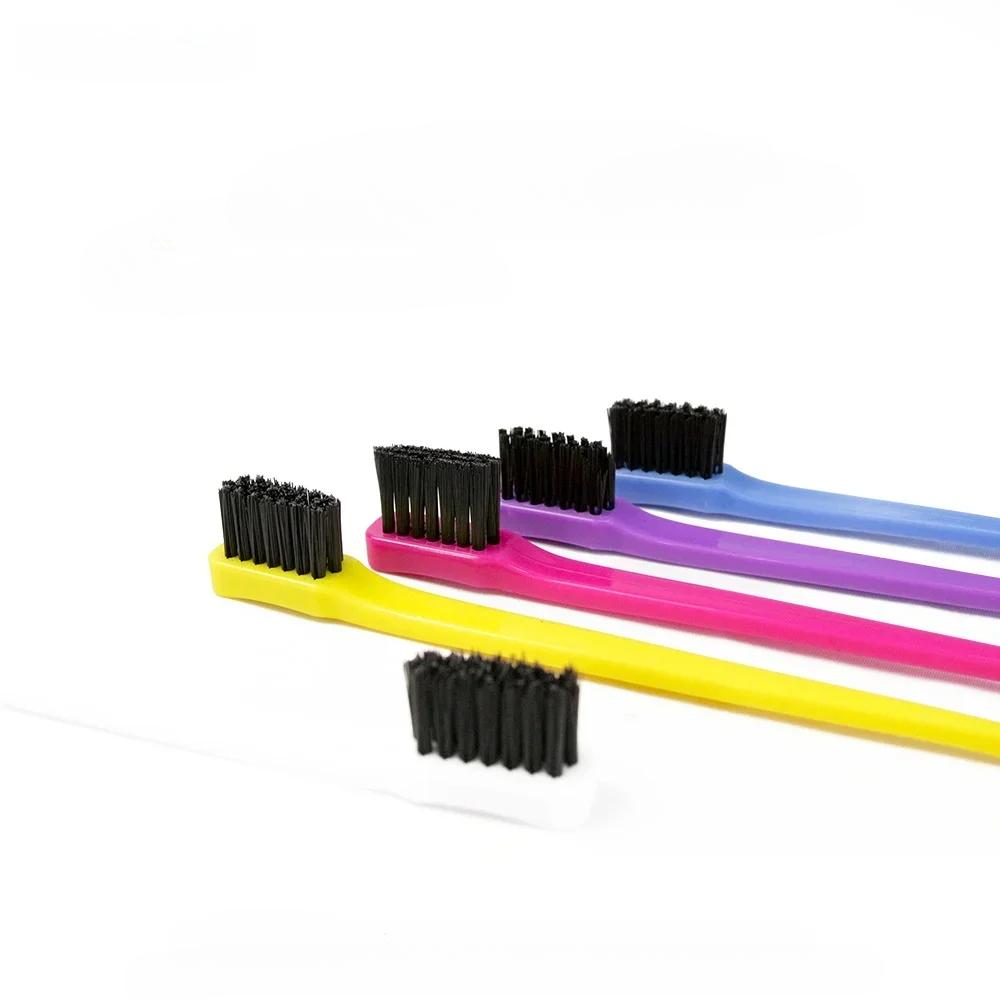 Двусторонняя кисть для бровей, квадратная трехмерная кисть для бровей, тушь для ресниц, многофункциональные инструменты для макияжа глаз