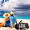 Foldable Mesh Dive Bag Adjust Shoulder Strap Dive Gear Pouch Mesh Travel Duffle  Beach Activities