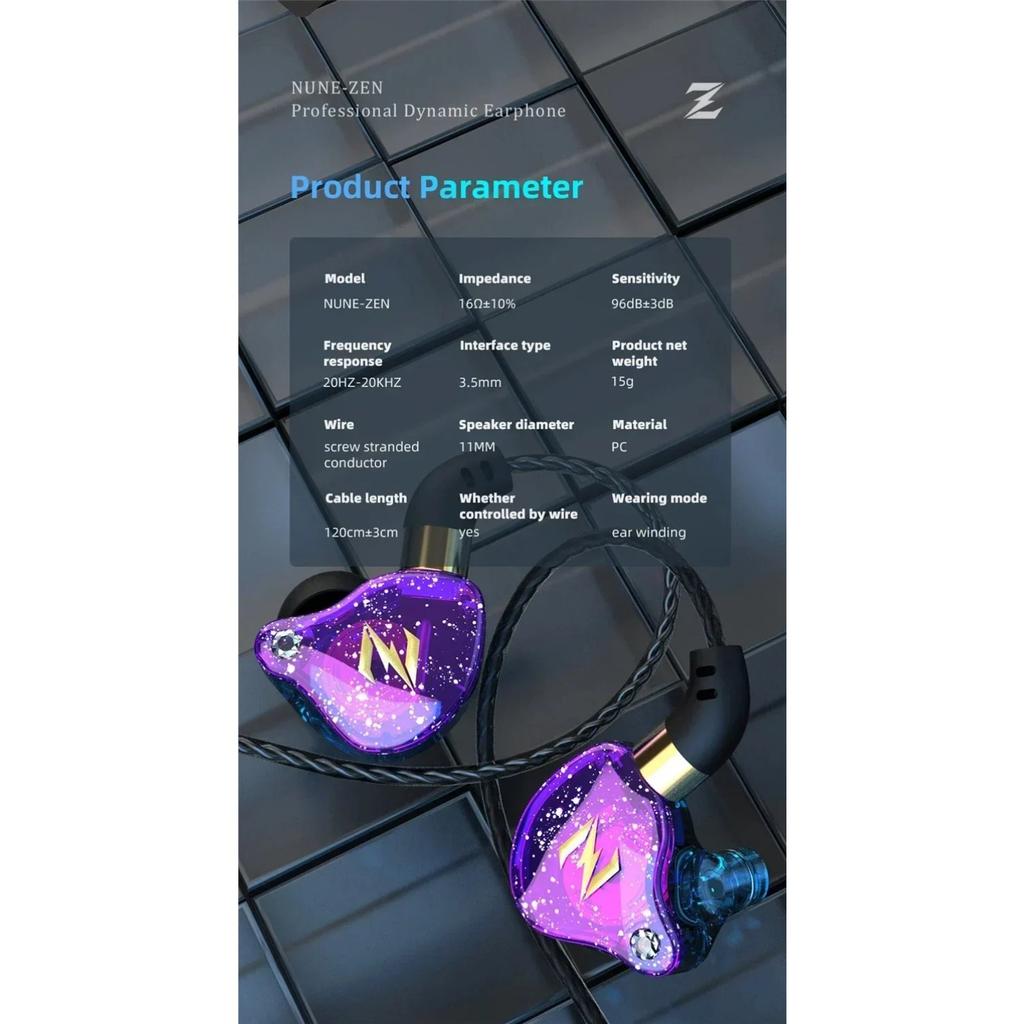 QKZ Dynamic Wired Earphones HIFI Heavy Bass Earbuds In Ear Monitor Sport Noise Cancelling Headset Gaming Headphones with Mic