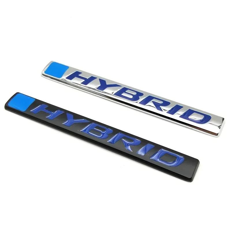 3D металлический гибридный логотип наклейка на автомобиль задний багажник боковое крыло эмблема значок наклейка для CRV HRV CIVIC Fit Accord Jazz аксессуары