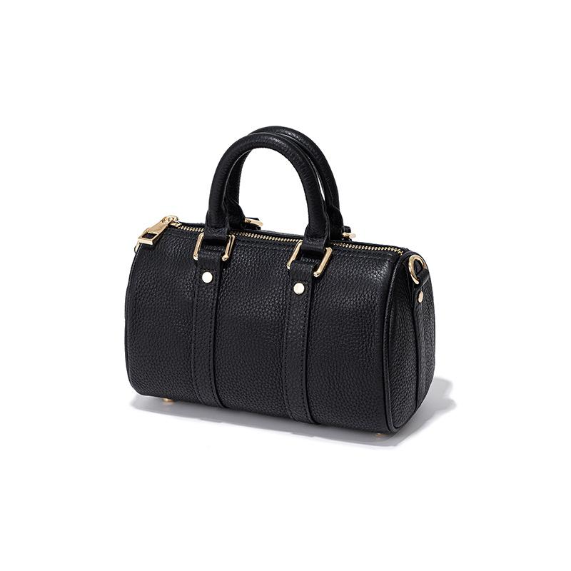 Boston Pillow Bag, A Niche Design, Top-grain Leather Retro Style Handbag, High-end, Fashionable and Versatile Crossbody Bag