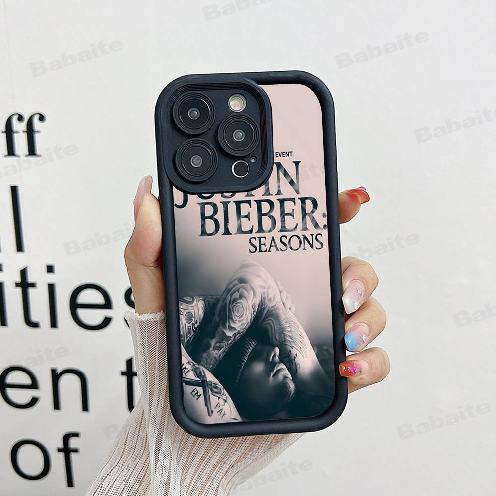Чехол для телефона певца Джастина Бибера для iPhone 17 16 15 14 13 12 11 Pro Max, противоударный, мягкий