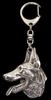 Азавак, туарегский слуги I - посеребренный брелок для ключей с собакой, украшение для сумки, подвеска на рюкзак от бренда Art-Dog