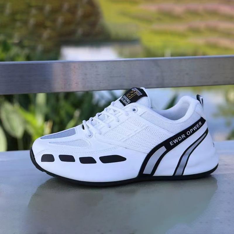 Мужские легкие спортивные кроссовки - нескользящая амортизация, толстая подошва, подходят для фитнеса, спорта и повседневной носки в любое время года.