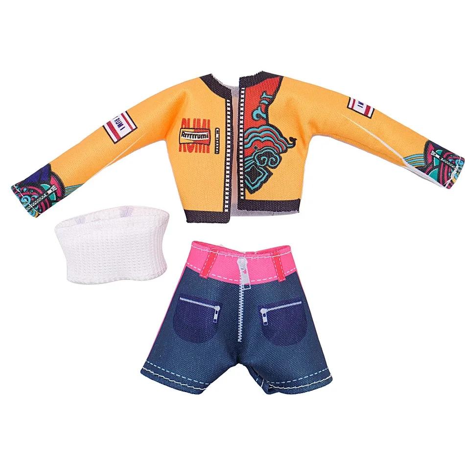 Подходит только для кукольной одежды, Kpop Отряд Охотников на Ведьм Руми Мира Зои Красивая Принцесса Одежда для Кукол Малышек Девочек Игрушки для DIY