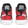 Air Jordan Sky Jordan 1 PS Bred Toe Kids Sneakers Black Varsity-Red White BQ7197-016