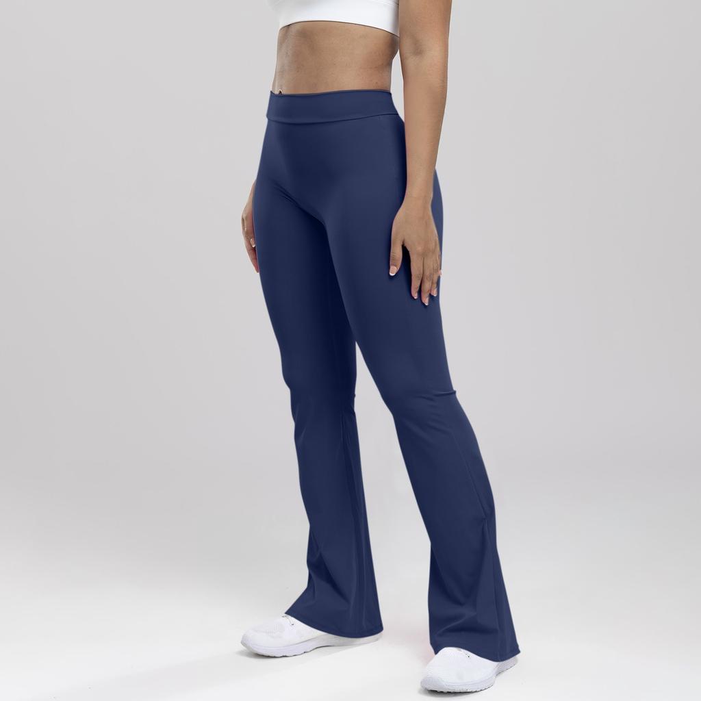 Женские спортивные брюки с высокой талией и подъемом бедер для тренировок, бега, похудения, йоги, расклешенные брюки
