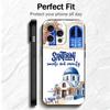 Санторини Греция Лето Мягкий Чехол для Телефона для iPhone 16 16E 17 Air 15 Pro Max 14 Plus 13 Mini 11 12 7 Черный Чехол Задняя Панель