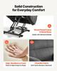 Power Lift Recliner Chair, Dual Motor, Medium Electric Lift Chair with Heat and Massage for Elderly, Infinite Position Adjustment, Chenille Fabric,