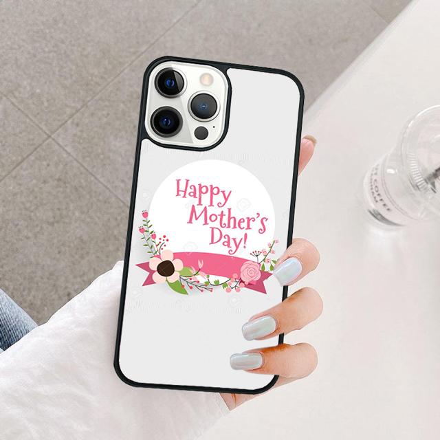 Мама день матери чехол для телефона для iPhone 17 Air 15 16 14 13 12 Pro Max 11 Pro Max Plus Coque Shell