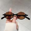 Модные мужские женские хип-хоп солнцезащитные очки унисекс для активного отдыха, путешествий, UV400, винтажные круглые очки с полуободковой оправой, солнцезащитные