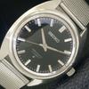 ЯПОНИЯ ВИНТАЖ SEIKO С РУЧНЫМ ЗАВОДОМ 66B МУЖСКИЕ ЧАСЫ С ЧЕРНЫМ ЦИФЕРБЛАТОМ a703918-1 R213g-a703918