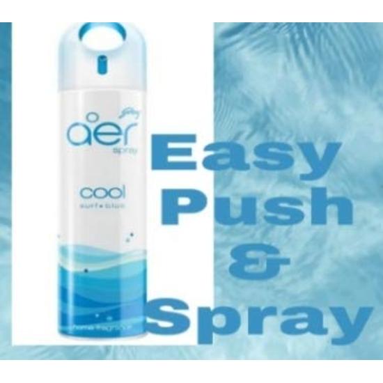 Godrej Aer Musk After Smoke, Petal Crush Pink, Cool Surf Blue & Fresh Lush Green Home Fragrance Spray (1080 ml)