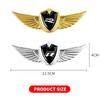 2026 New For VOLKSWAGEN VW 1pcs New Car Badge Metal Wings Body Decoration Sticker Car Goods For Volkswagen Tiguan Bora POLO PASS
