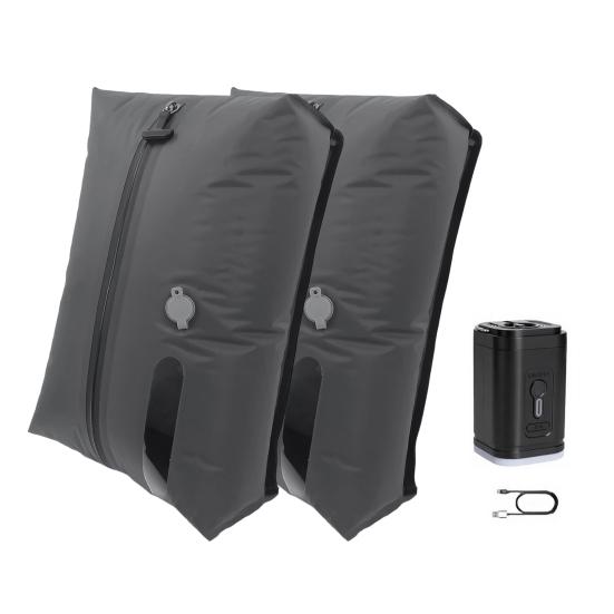 Вакуумные компрессионные пакеты с насосом Дорожные вакуумные пакеты Многоразовые водонепроницаемые компрессионные пакеты для одежды Чемоданы Рюкзаки Домашняя организация