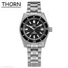 THORN SHY042 Часы 40 мм СапфировоеСветящиеся NH35 Автоматический Механизм Нержавеющая Сталь Дайверские Часы Водонепроницаемые 200м Мужские Наручные Часы