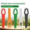 20/50/100Pcs Mower Cutter Blades Ergonomic Design Universal Simple Installation Lawnmower Plastic Cutting Blade Parts Kit