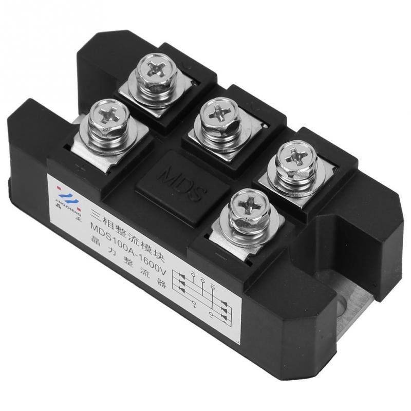 Mds-100A 1600V Terminals 3 Phase Full Diode Module Bridge Rectifier