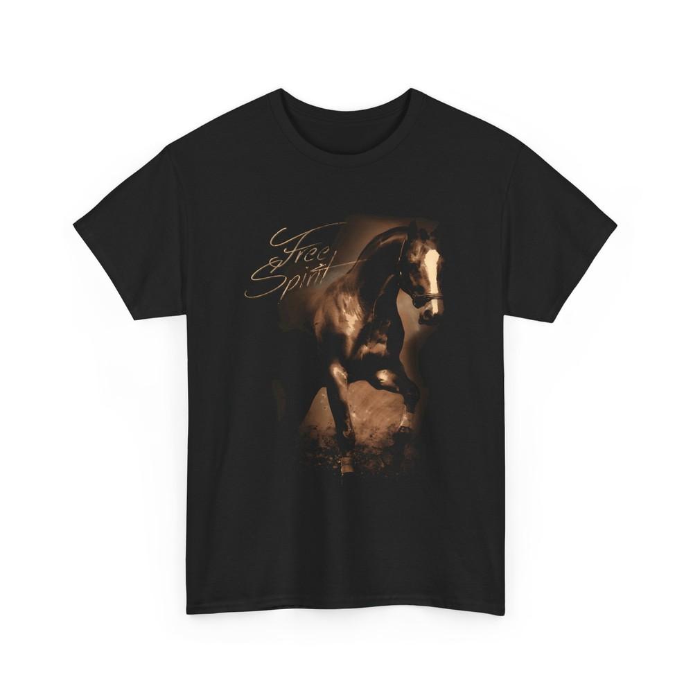 Mustang Horse Free Spirit T-shirt Unisex Tee for Horse LoversWestern Shirt Unisex T-Shirt