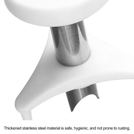 3 шт. Дырокол для кокосовых орехов Компактный прочный из нержавеющей стали Легко хранить Простое управление Многоразовый открывалка для кокосов