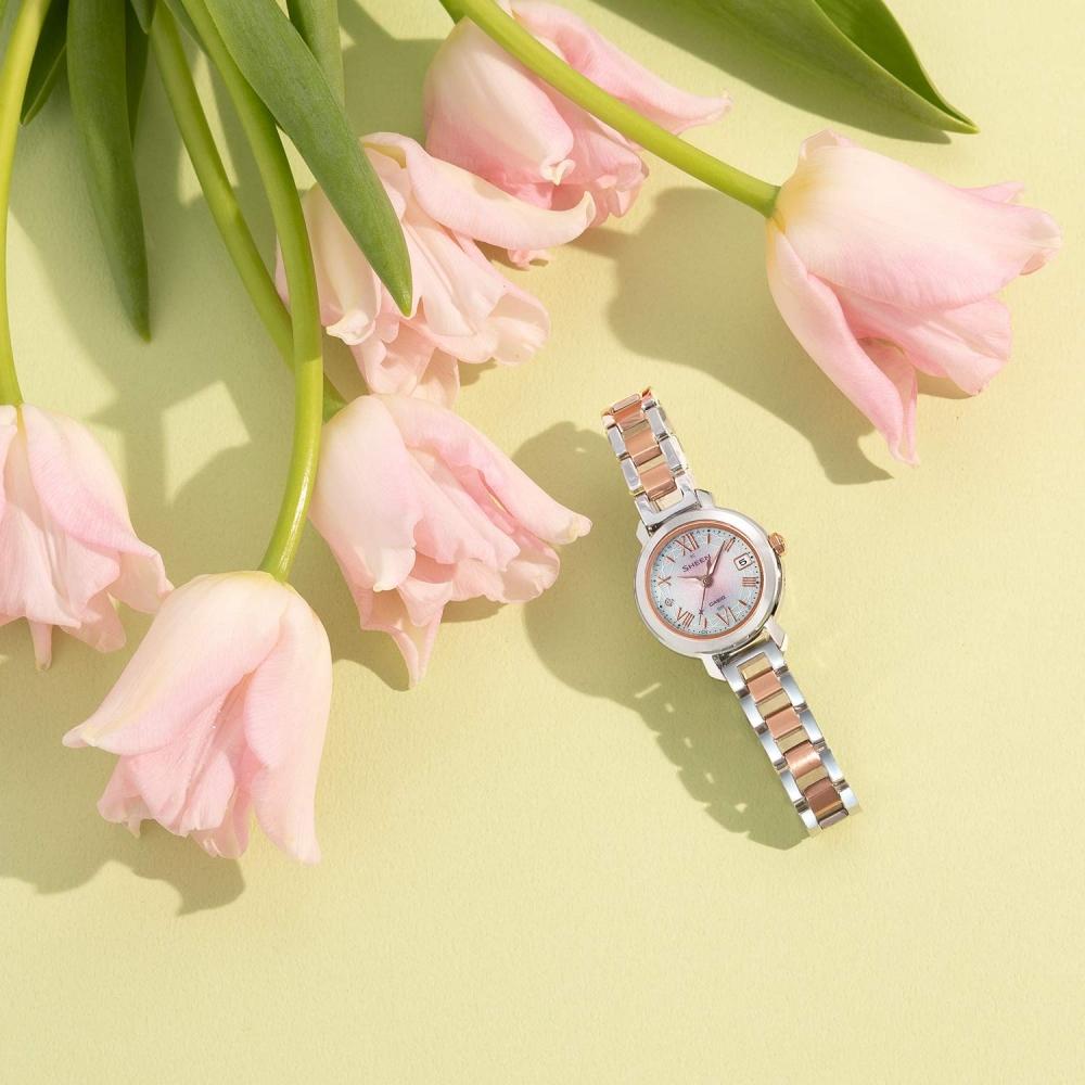 [Casio] Watch Scene Radio Solar SHW-5300DSG-4AJF Women's Gold