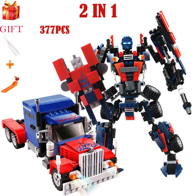 Robot Bricks City Building Blocks Sets Starwars Creator Kids Gifts Educational Toys