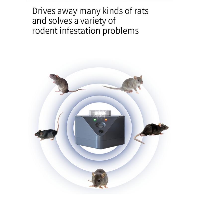 Ультразвуковой отпугиватель комаров 4-в-1 Отпугиватель крыс Отпугиватель вредителей