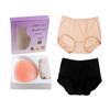 Силиконовые подушечки, улучшающие задницу, трусики, подтягивающее ягодицы, нижнее белье, невидимый формирователь нижней части, бесшовные корректирующие трусики с мягкой подкладкой