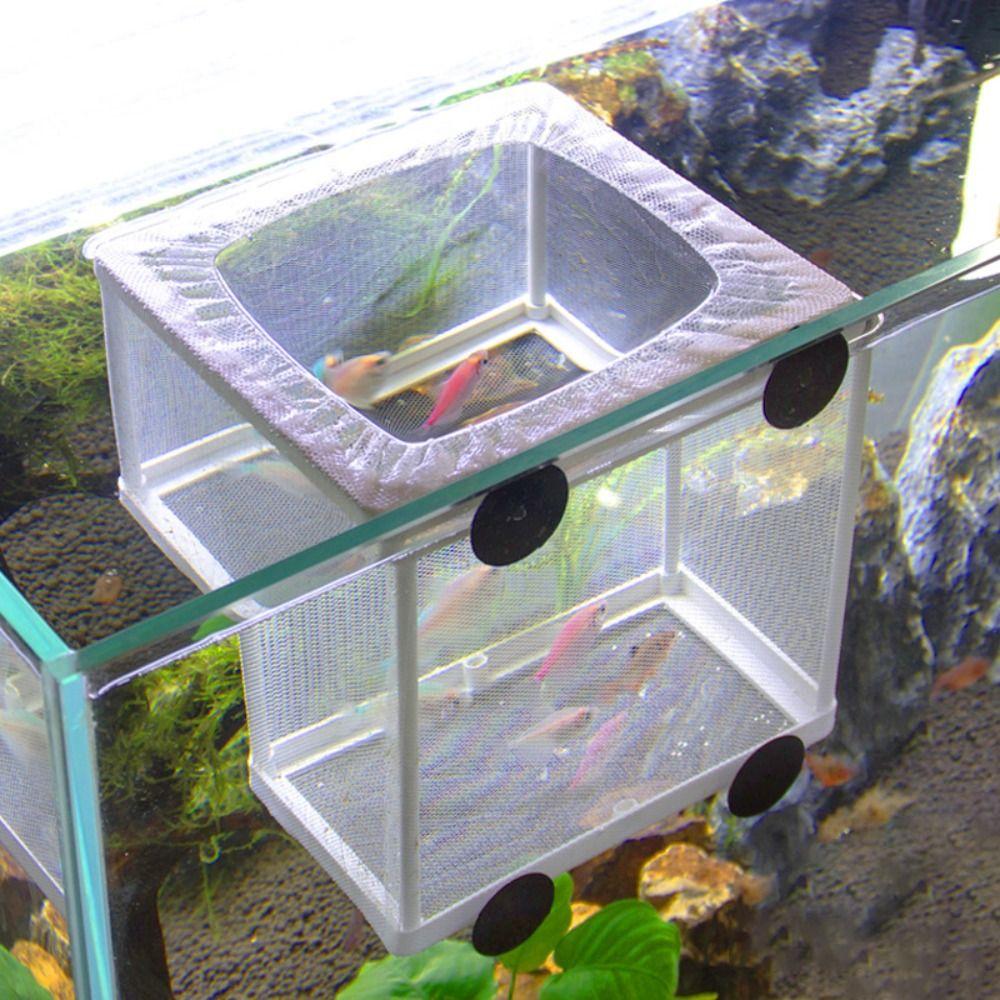Аквариумная сетка для разведения рыбы, изоляционная сетка, подвесной аквариум, инкубатор для мальков креветок