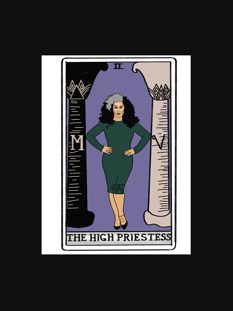 Visage Michelle Visage Tarot Card "The High Priestess" Classic T-Shirt