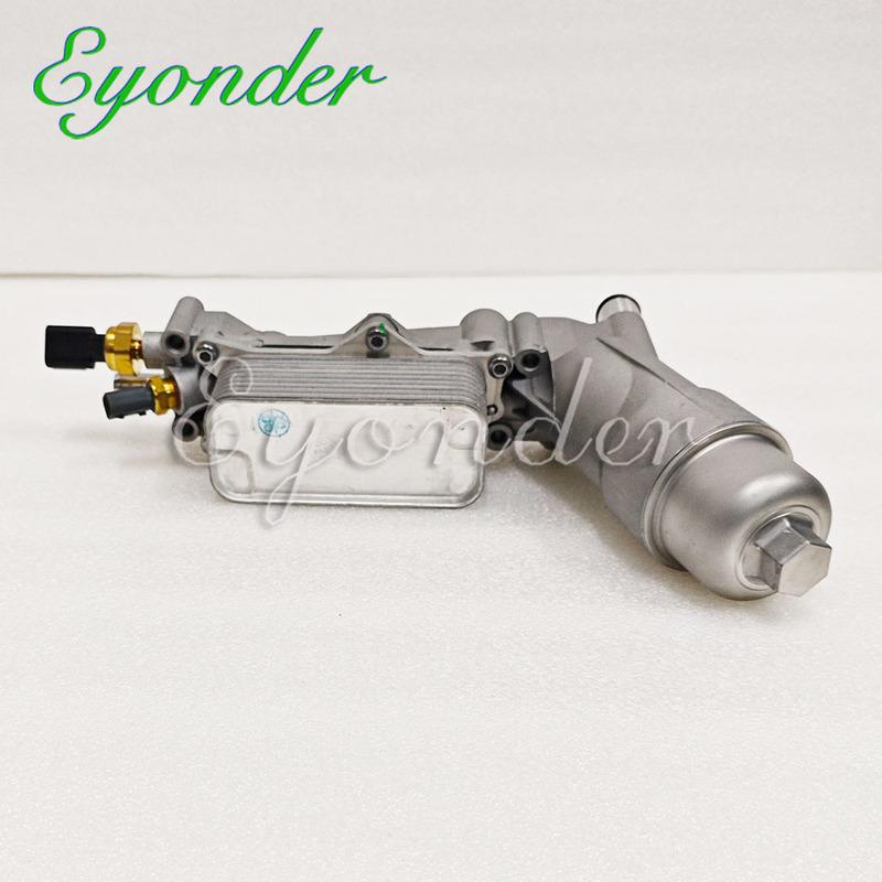 Корпус масляного фильтра двигателя для CHRYSLER PACIFICA DODGE DURANGO JEEP GRAND CHEROKEE IV 68365931AA 68365931AB 68365931AC 68365931AD
