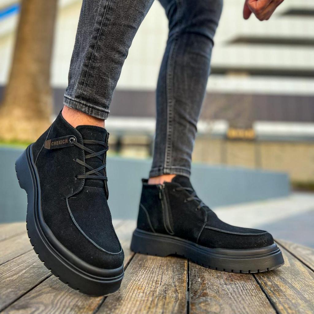 Chekich Оригинальные мужские ботинки, черные ботинки, весенние Vinter Chelsea, повседневные классические ботильоны, зимние нескользящие зимние ботинки, мужские ботинки высокого качества, 2023 г.