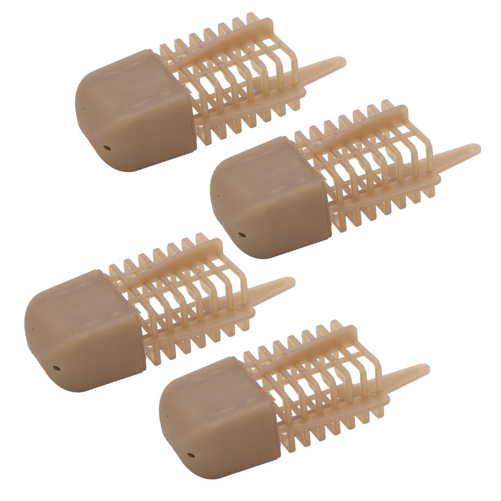 4Pcs Carp Fishing Nesting Device European Style Fixed Point Nesting Cage Nest Feeder Fishing