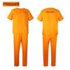Оранжевый костюм заключенного на Хэллоуин - Наряд для ролевых игр для взрослых и детей