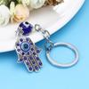 Good Luck Amulet Key Holder Car Keyrings Evil Eye Fatima Hand Protection Charm Hamsa Keychain