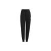 Must Haves DK Pants Three Stripes Color Block Drawstring Cuffed Knit Sports Pants Women Pants Black IS4940