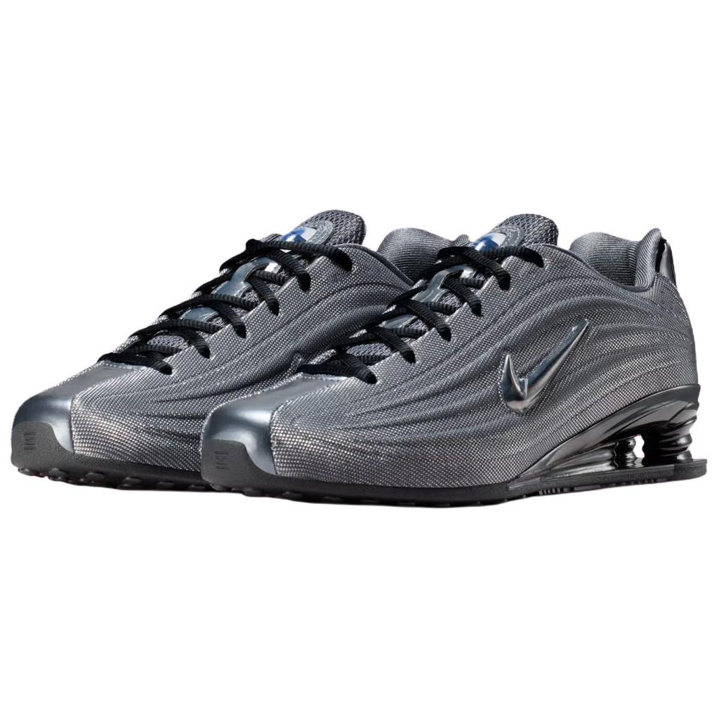 Nike X Naked Copenhagen Shox Z Удобная посадка Обувь для жизни Унисекс кроссовки Серебристо-серый IO9319-001