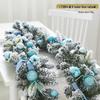 Christmas Snowflake Garland for Hotels, Malls, Windows, Doors & Stair Handrails