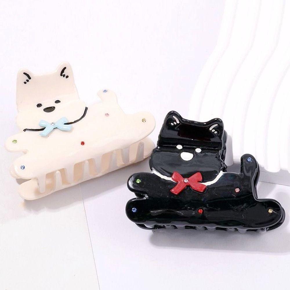 Cartoon Puppy Hair Claw Hairpin Dog Shark Clip Creative Animal Hair Clip Daily