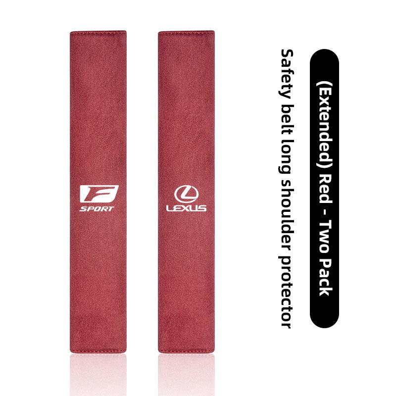 csntlg1 Car Seat Belt Shoulder Protection Set Interior Accessories For Lexus F SPORT LBX NX RX 350h 450h ES UX 300e GS GX IS LS LX CT LC