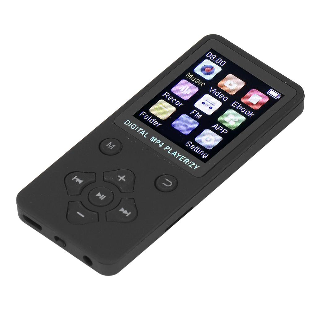 Mp3 Mp4 Player Super Slim 1.8 Inch Color Screen Bluetooth 5.0 Built In 64GB HiFi Portable Digital