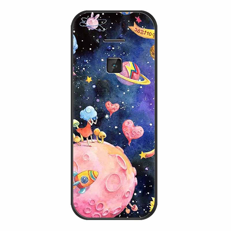 For Nokia 225 4G Case Silicone Soft Butterfly Space TPU Back Cases For Nokia 225 4G Cover Bumpers for Nokia225 4G Painted Marble